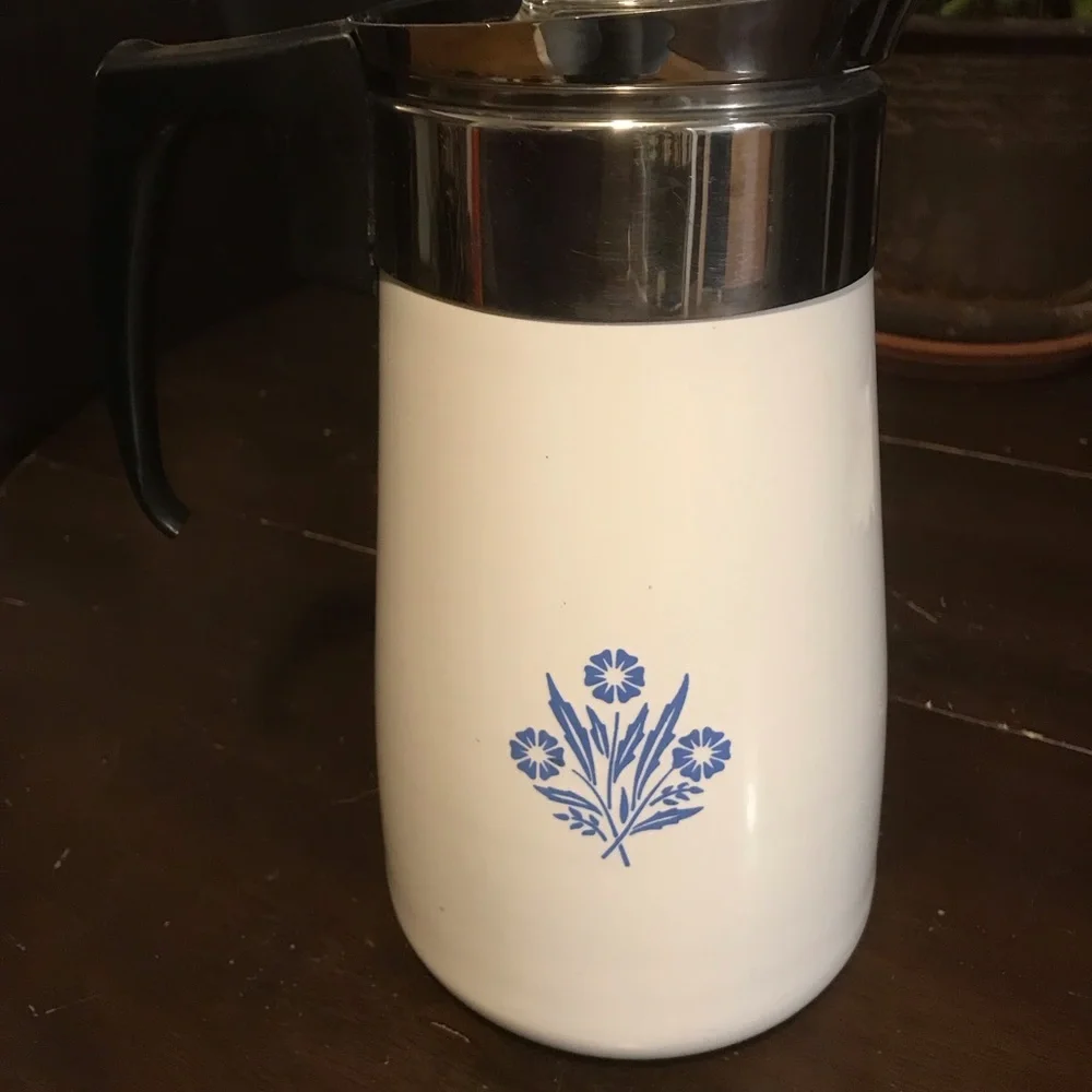 Corningware Stovetop Percolator Coffee Maker Complete - Picture 2 of 9